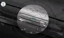 لحظه برخورد پرتابه موساد به موشک بالستیک ایران/ویدیو
