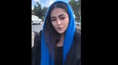 «ملیکا پارسادوست» در کودکی و در کنار مهناز افشار؛ اوایل دهه 