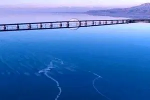 جان دوباره بر پیکر دریاچه ارومیه بازگشت؛ عمق دریاچه به ۲.۵متر رسید