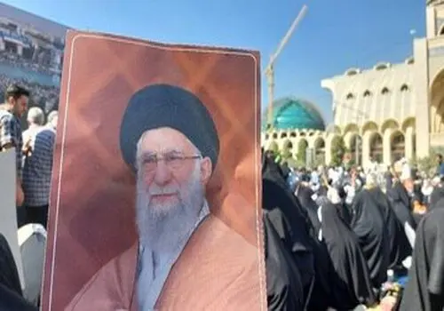 حضور گسترده مردم در نمازجمعه تهران در فضای باز مصلی