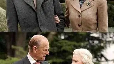 عکس:ملکه بریتانیا و همسرش در گذر زمان!
