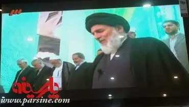 پخش نماز صبح آیت الله شاهرودی از تلویزیون
