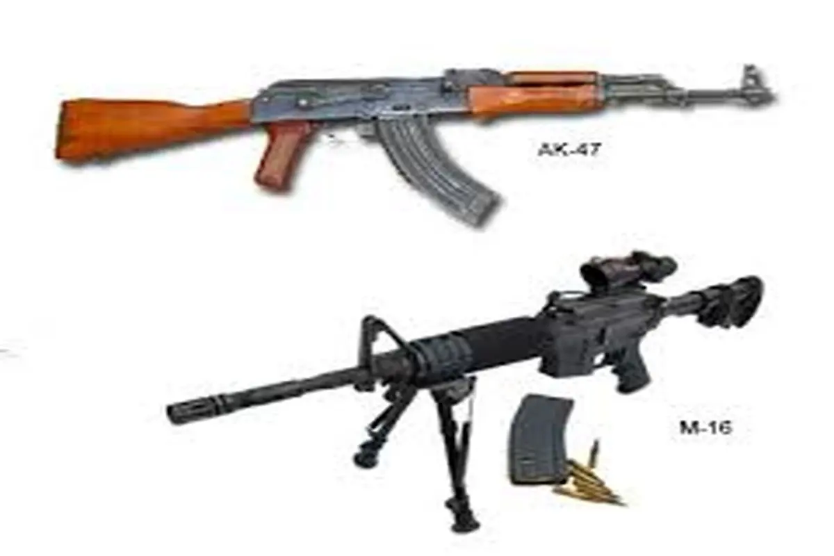 M-16 و کلاشینکف؛تفاوت دو مسلسل از غرب و شرق!