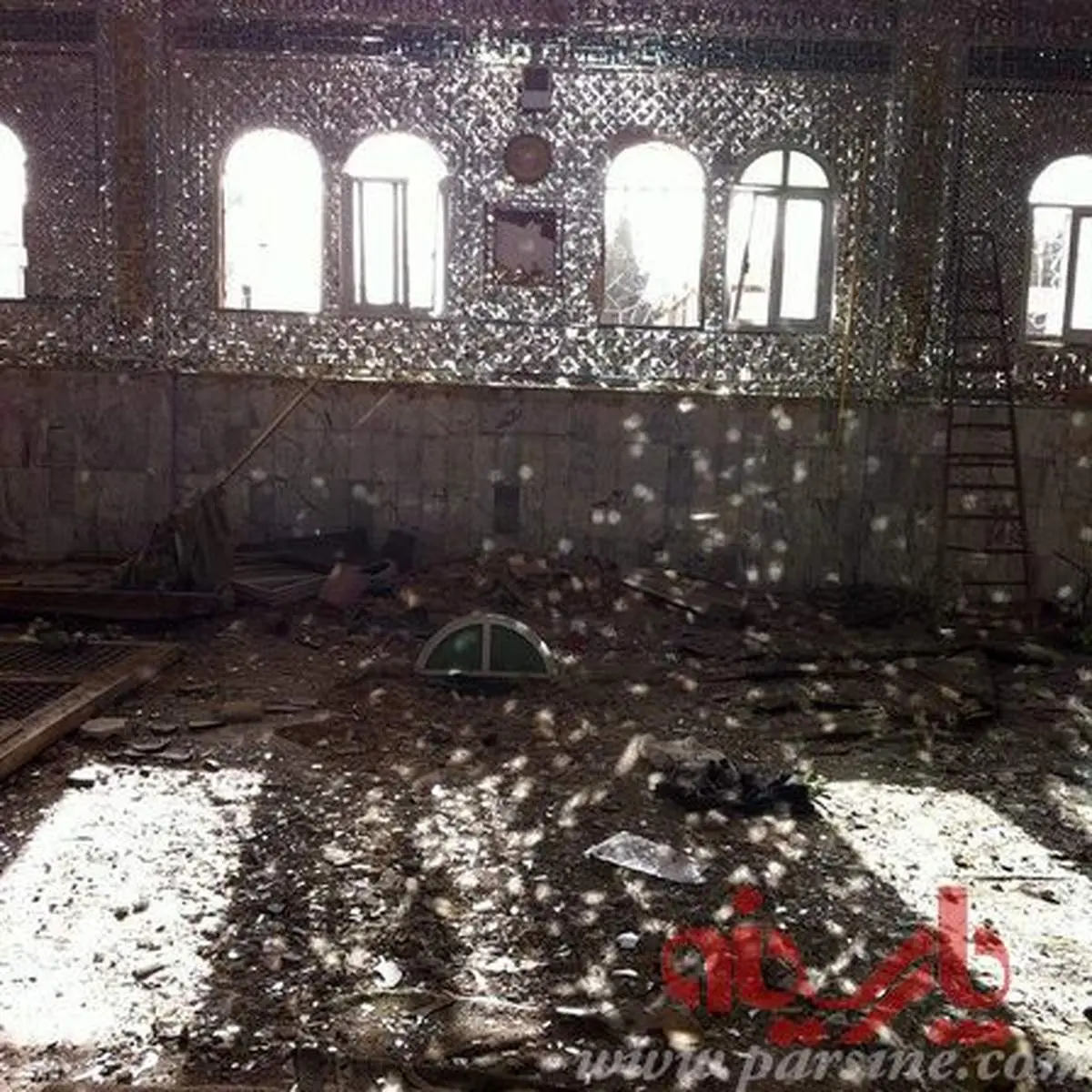 عکس/ آزاد سازی  مقام حجر بن عدی