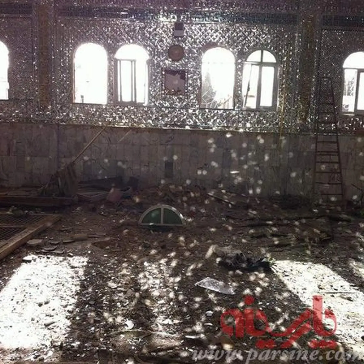 عکس/ آزاد سازی  مقام حجر بن عدی