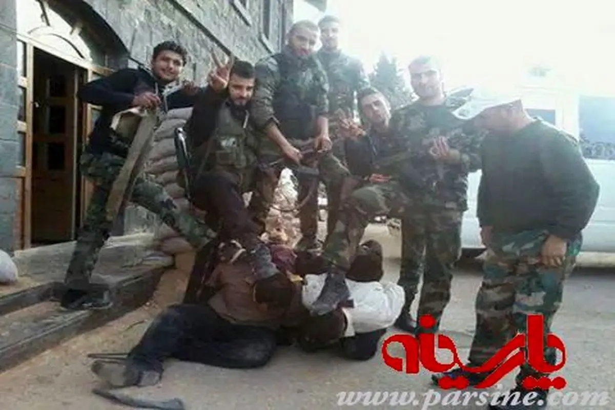 عکس: اسارت چندنفر از مخالفین مسلح توسط ارتش سوریه/جبهه مورک