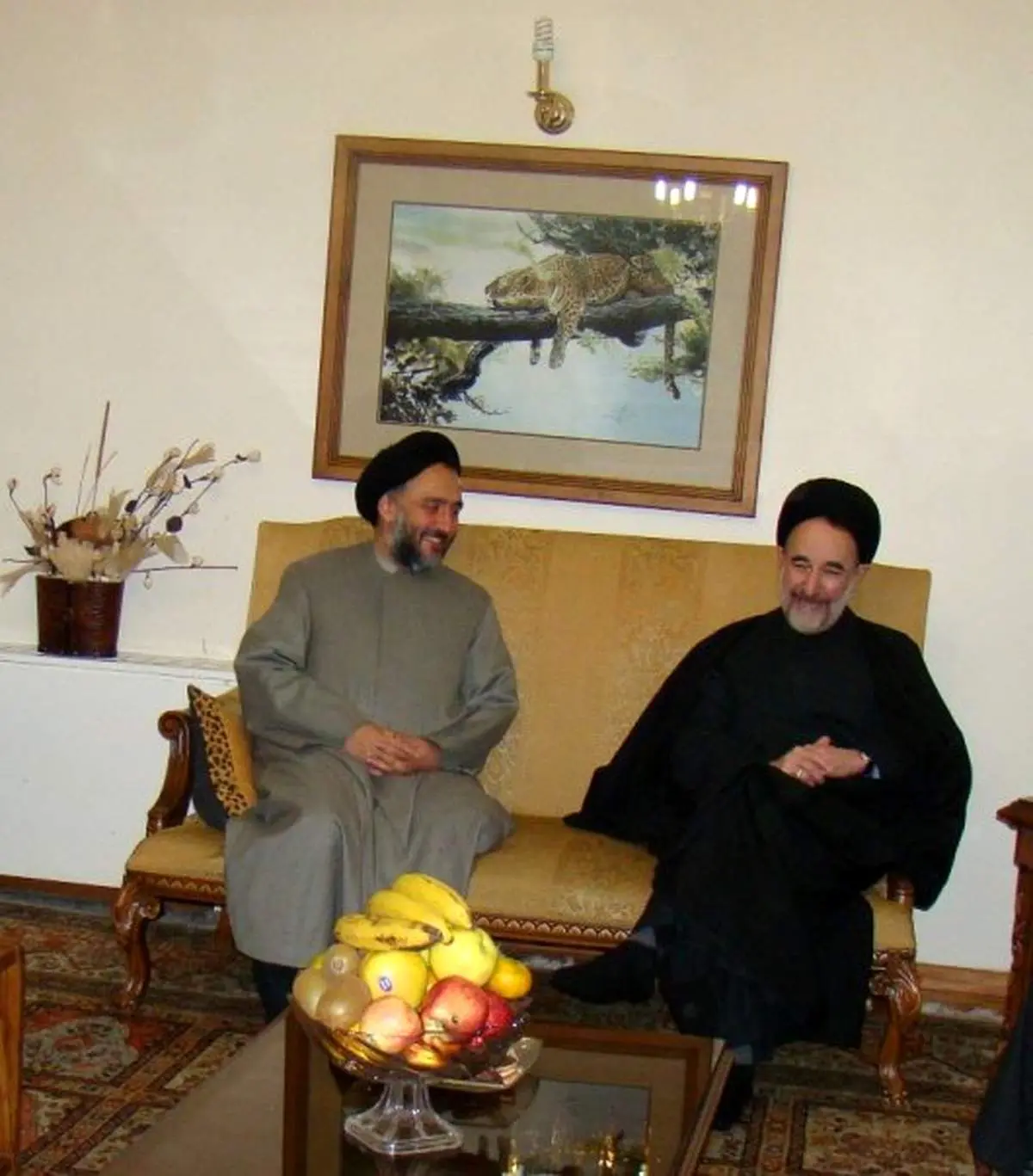 عکس:دیدار خاتمی و کروبی با ابطحی بعد از آزادی از زندان+ اولین پست وبلاگ بعد از آزادی