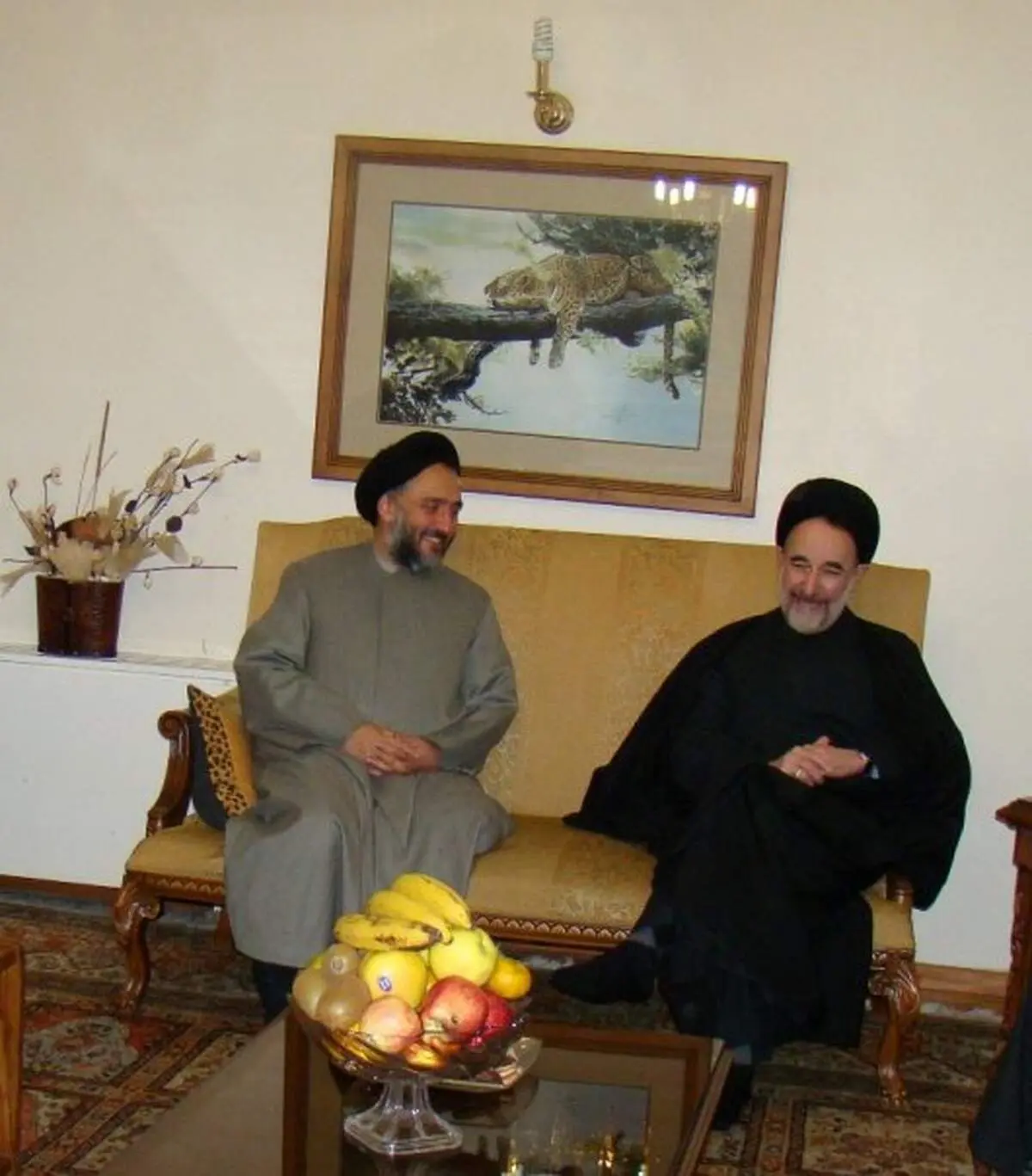 عکس:دیدار خاتمی و کروبی با ابطحی بعد از آزادی از زندان+ اولین پست وبلاگ بعد از آزادی