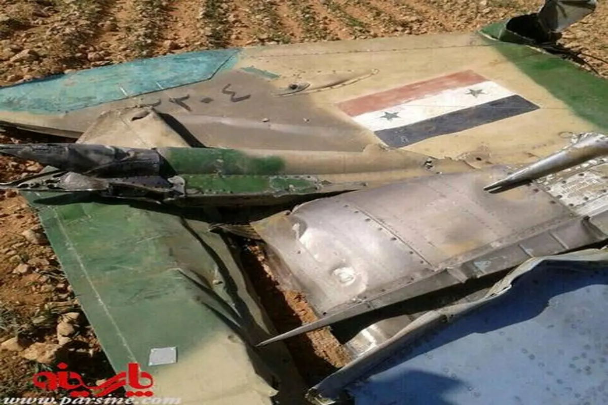 داعش: یک میگ ارتش سوریه را سرنگون کردیم+عکس