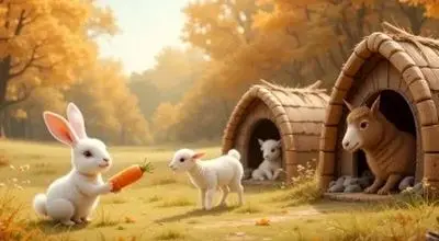 داستان جذاب کودکانه خرگوش کوچولو و هویج مهربانی
