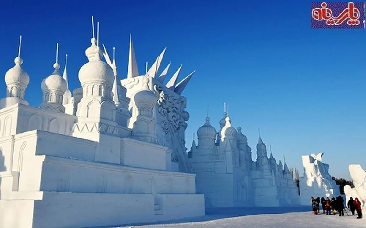 بهشتی از برف و یخ