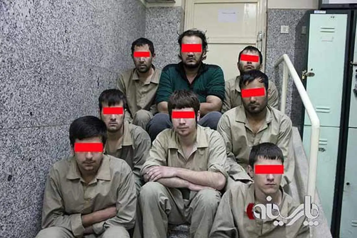 دستگیری اعضای باند زورگیری ، کیف قاپی و گوشی قاپی +عکس