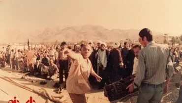 عکس دیده نشده از نماز عید فطر 1357 قیطریه