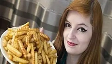 رژیم عجیب و غریب دختر جوان