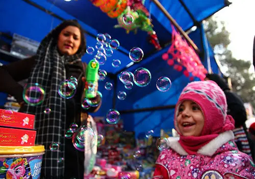 خرید لحظه آخری مردم در آستانه عید نوروز+تصاویر