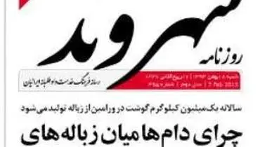 سالانه یک میلیون کیلوگرم گوشت در ورامین از زباله تولید می شود