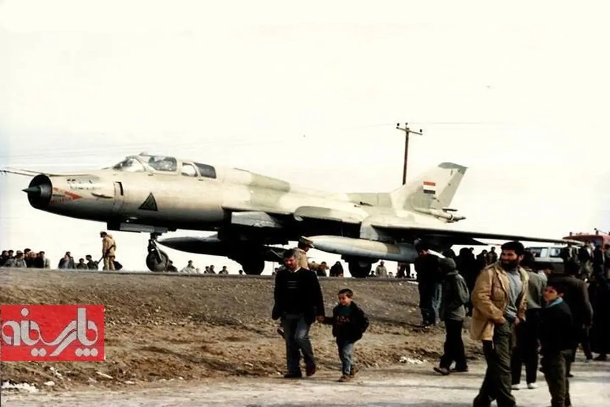 فرار سوخو-۲۲ عراقی در ایران/1991