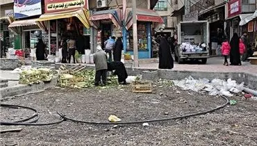 وضعیت نامناسب بازار میوه/عکس