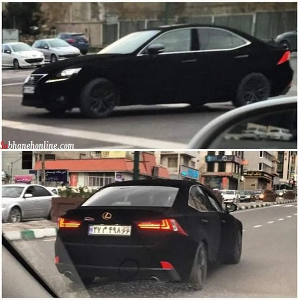 اولین خودرو مخملی در ایران/عکس