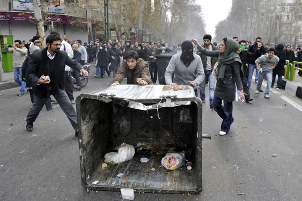 آخرین اخبار از ناآرامی های تهران در روز عاشورا + عکس