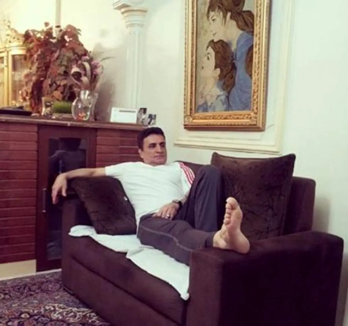 خانه نشینی محمد بنا/عکس