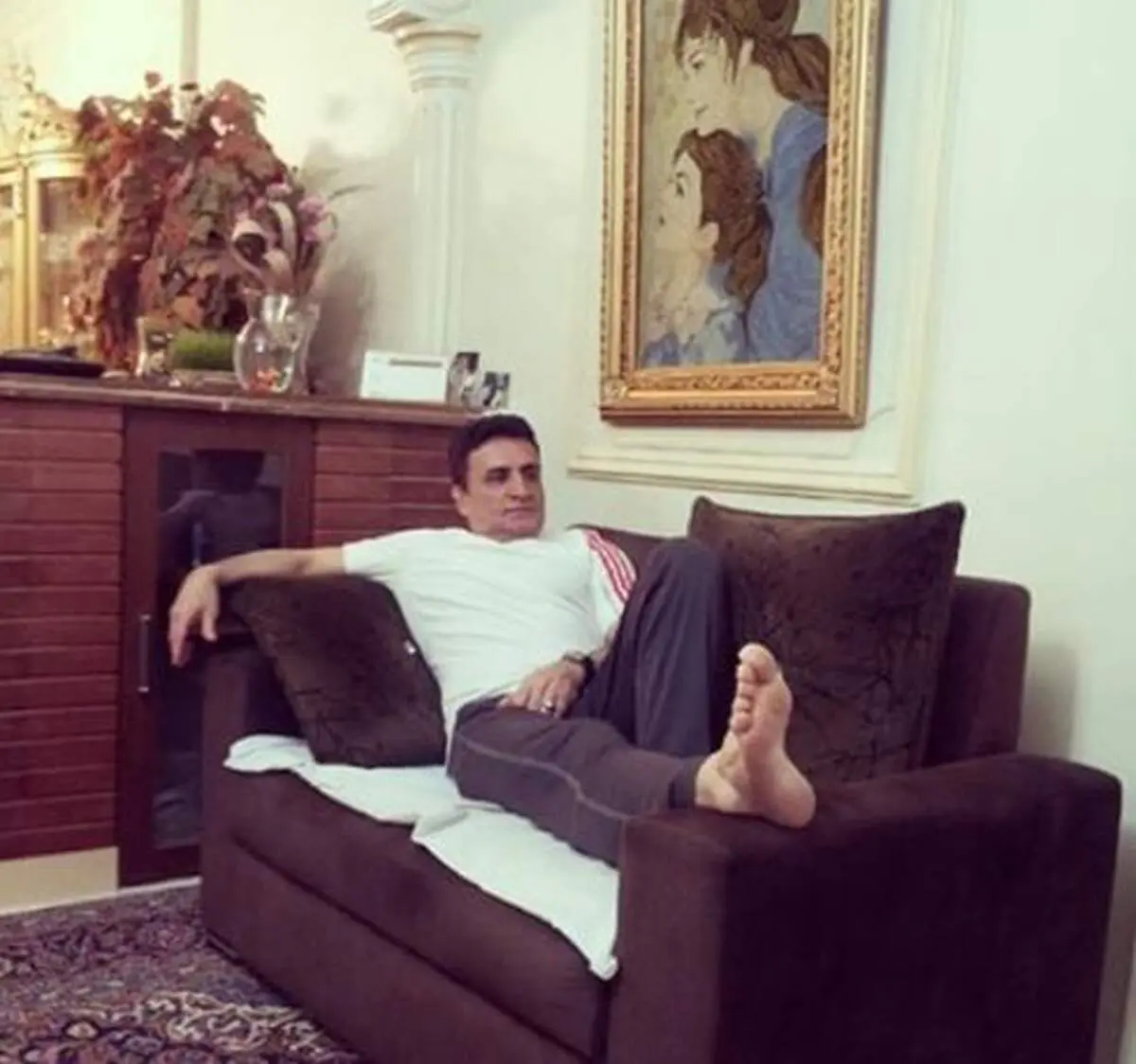 خانه نشینی محمد بنا/عکس