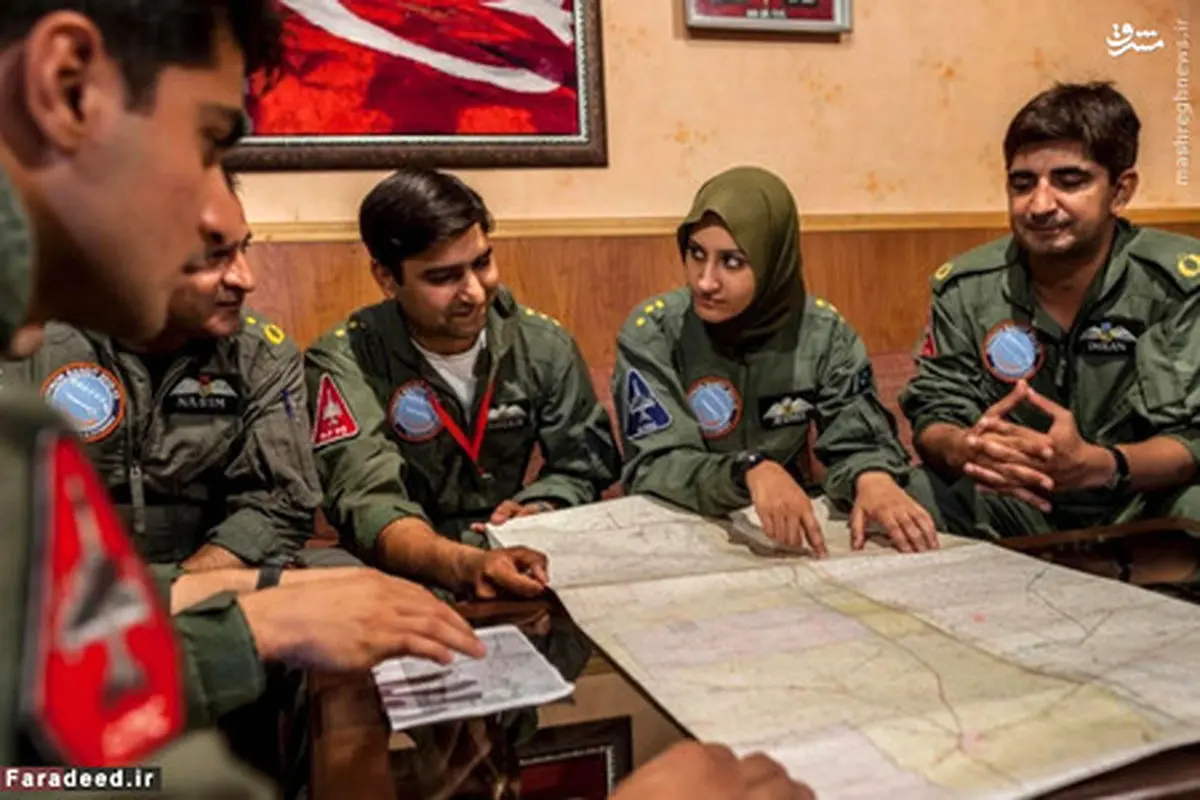 تصاویر/ اولین زن خلبان جنگنده در پاکستان