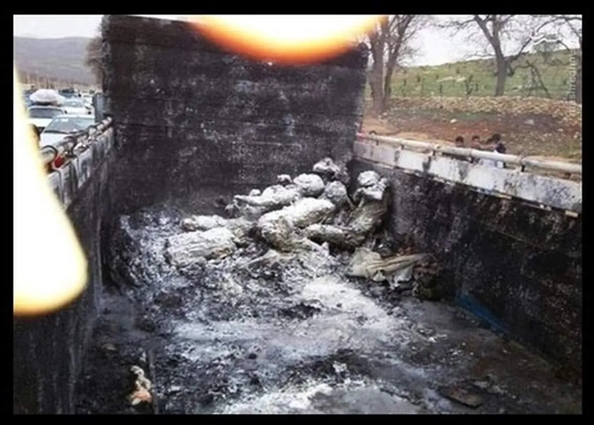 دلخراش‌ترین حادثه نوروز ۹۴/تصاویر