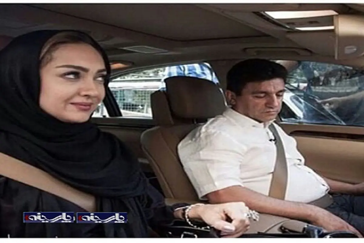 عکس/ نیکی کریمی در خودرو "امیر قلعه نوعی"