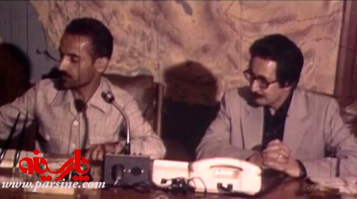 عکس دیده نشده از بنی صدر و شهید رجایی در هیات دولت