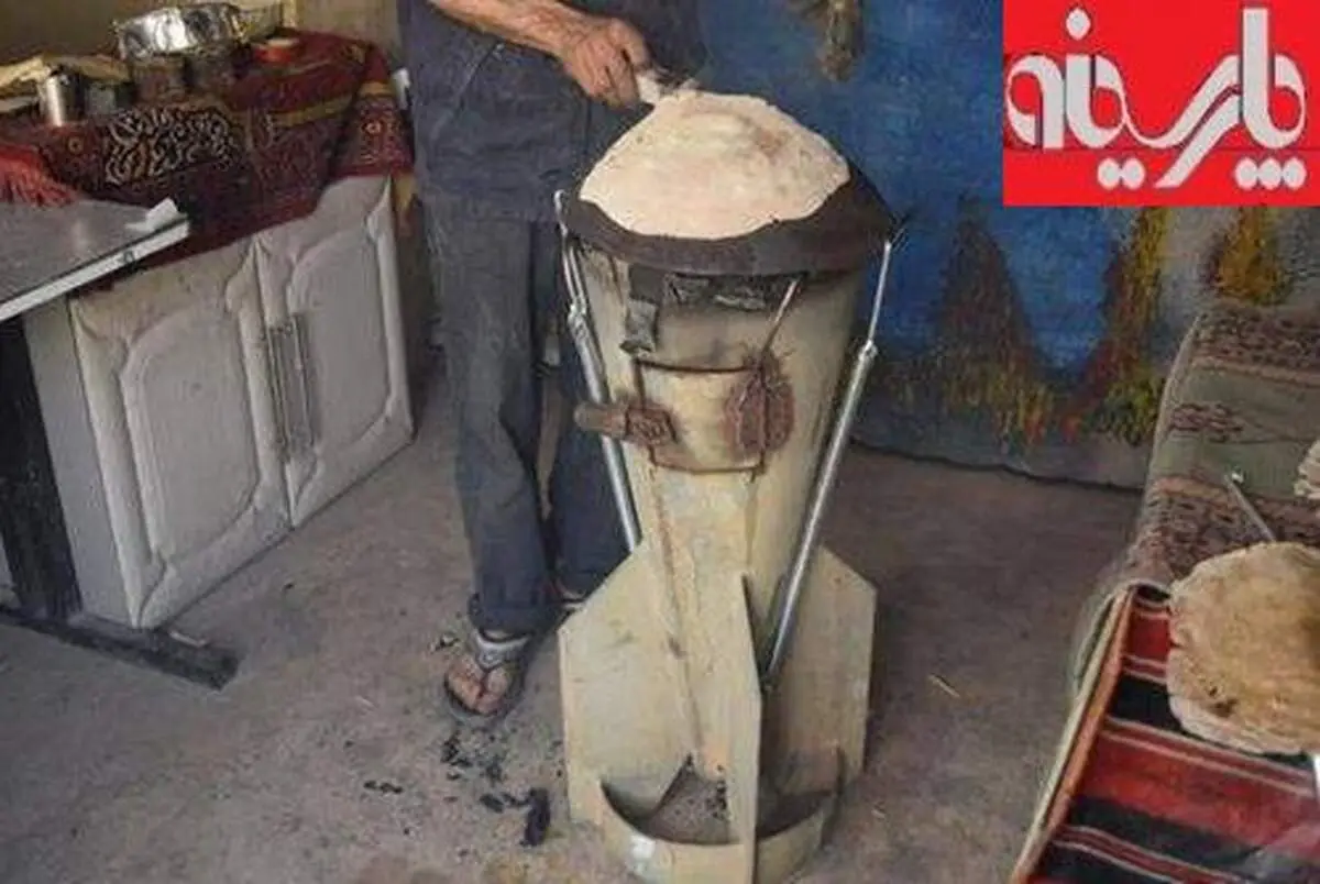 استفاده از بقایای بمب برای ساخت تنور نان/سوریه