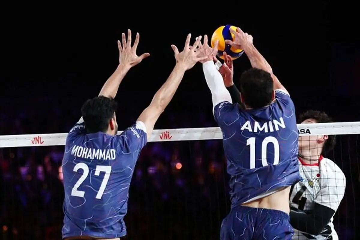  والیبال ایران برابر ترکیه هم شکست خورد