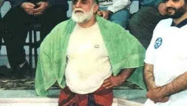 ناطق نوری در گود زورخانه + عکس
