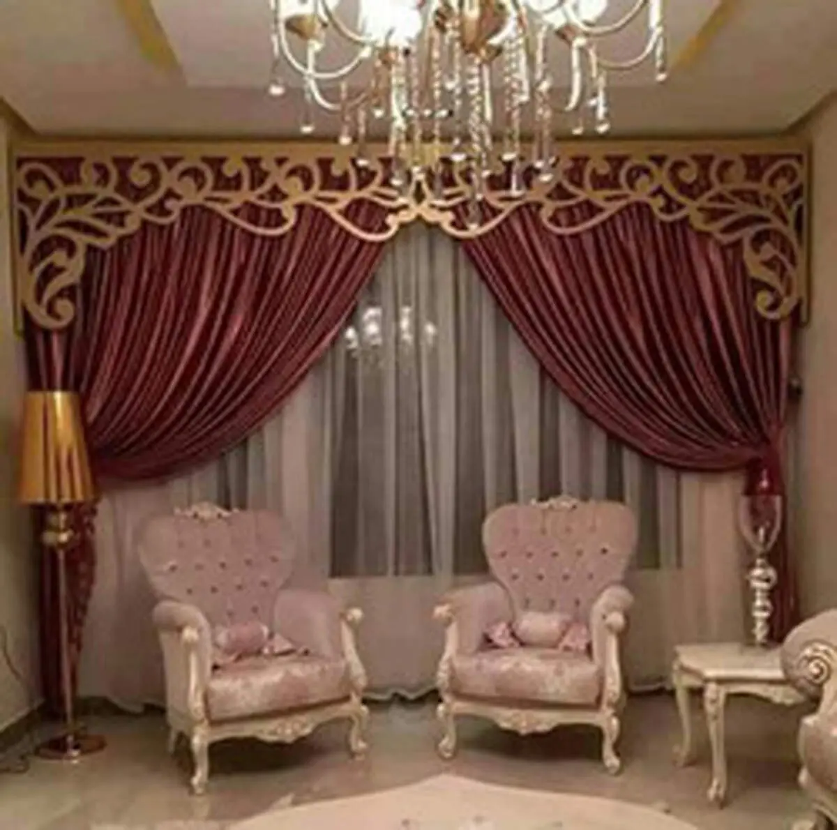 مدل پرده سلطنتی