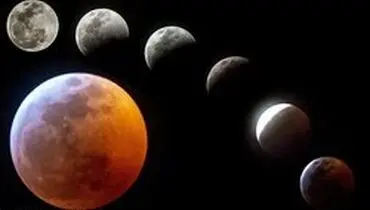 تصاویر جذاب"ابرماه گرگ خونین" ۲۰۱۹