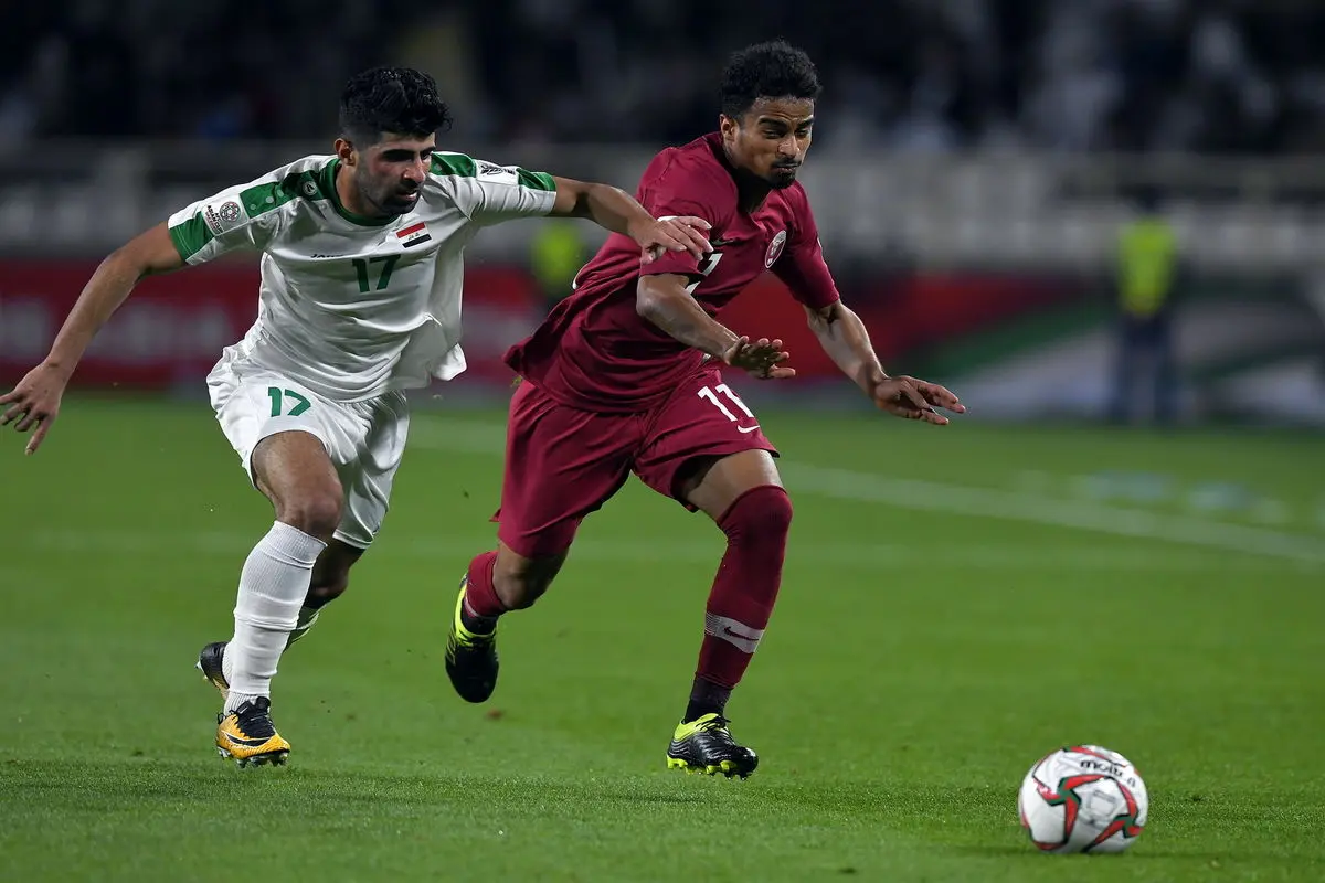 خلاصه دیدار قطر و عراق در جام ملتها