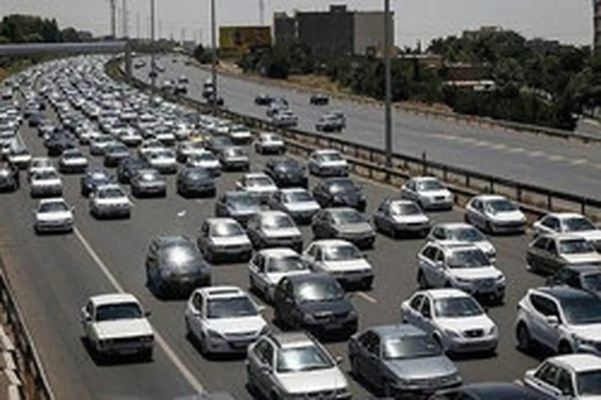 ترافیک سنگین در محور تهران- پاکدشت