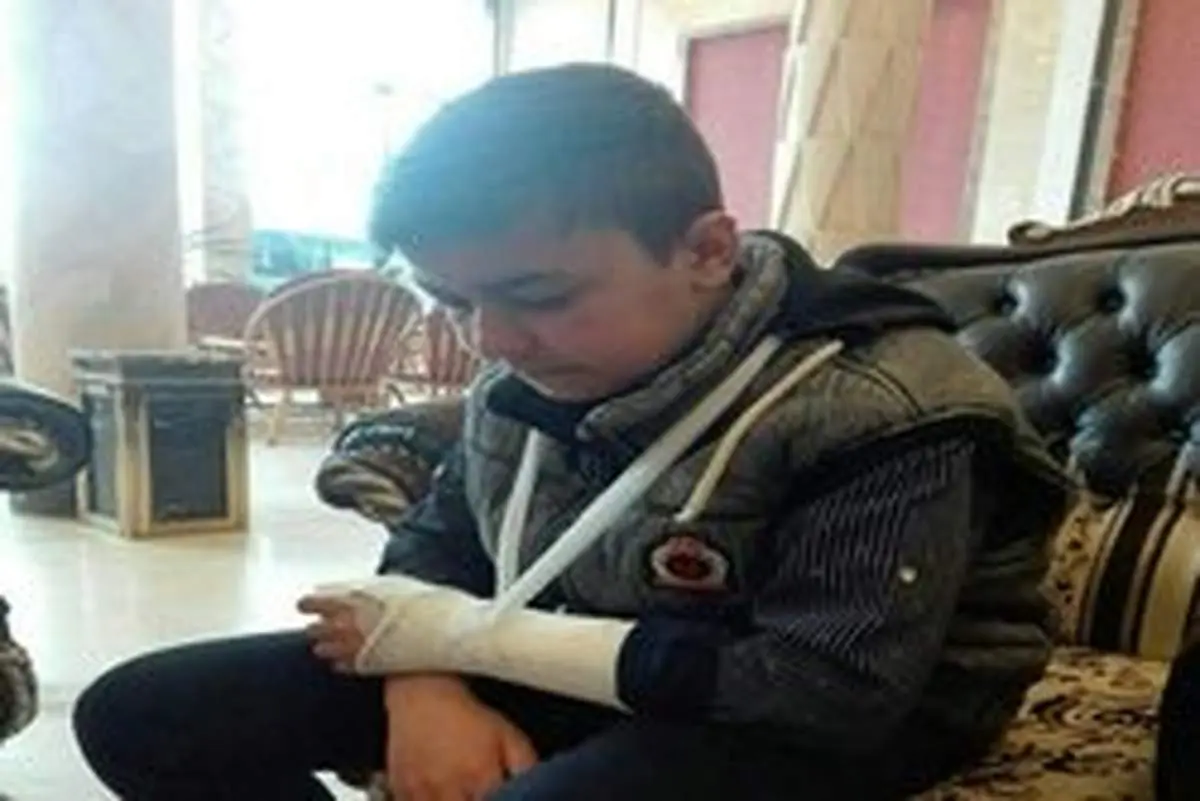 تنبیه بدنی یک دانشآموز در همدان +عکس