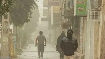 سقوط دکل مخابراتی در کرمان براثر طوفان