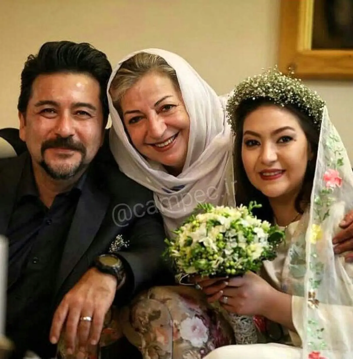 مراسم عقد امیر حسین صدیق