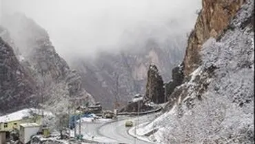 مسدود شدن محور کندوان مازندران از امشب