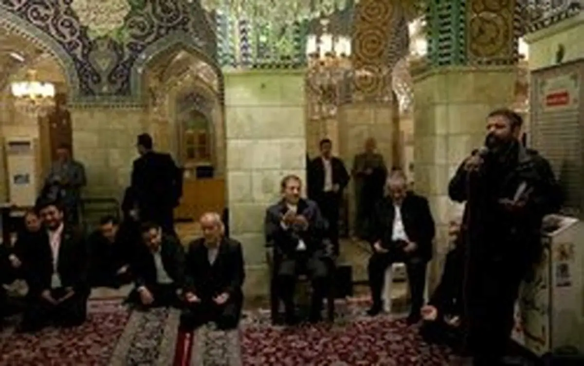 جهانگیری در حرم مطهر حضرت زینب (س) +عکس