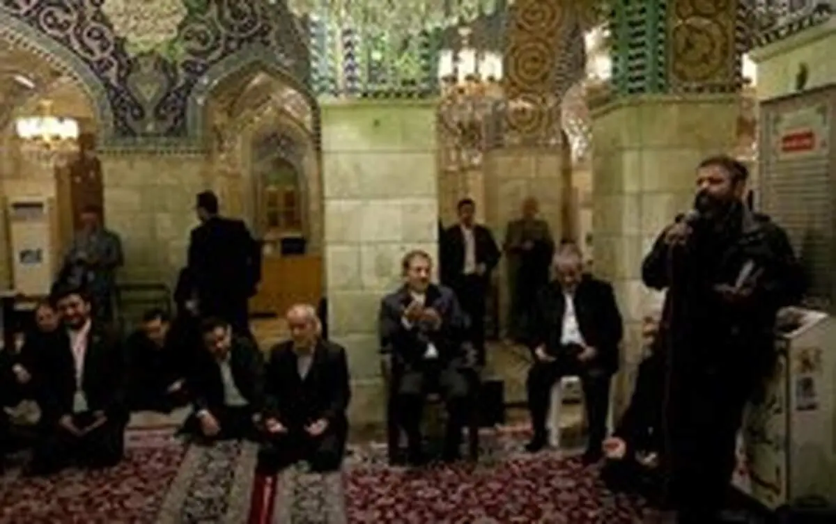 جهانگیری در حرم مطهر حضرت زینب (س) +عکس