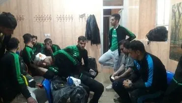 چاقوکشی در لیگ ۲ فوتبال!
