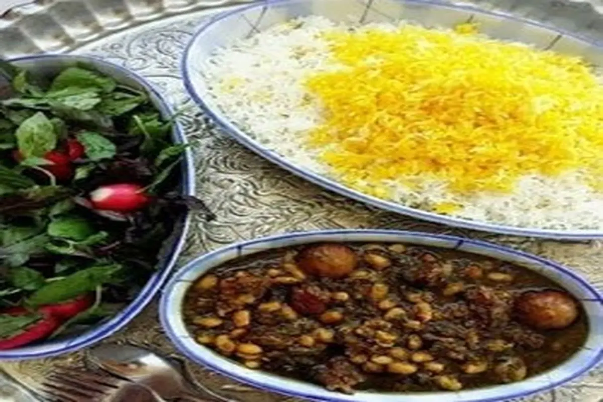 طرز تهیه خورش تره یک غذای لذیذ ایرانی مخصوص کردستان