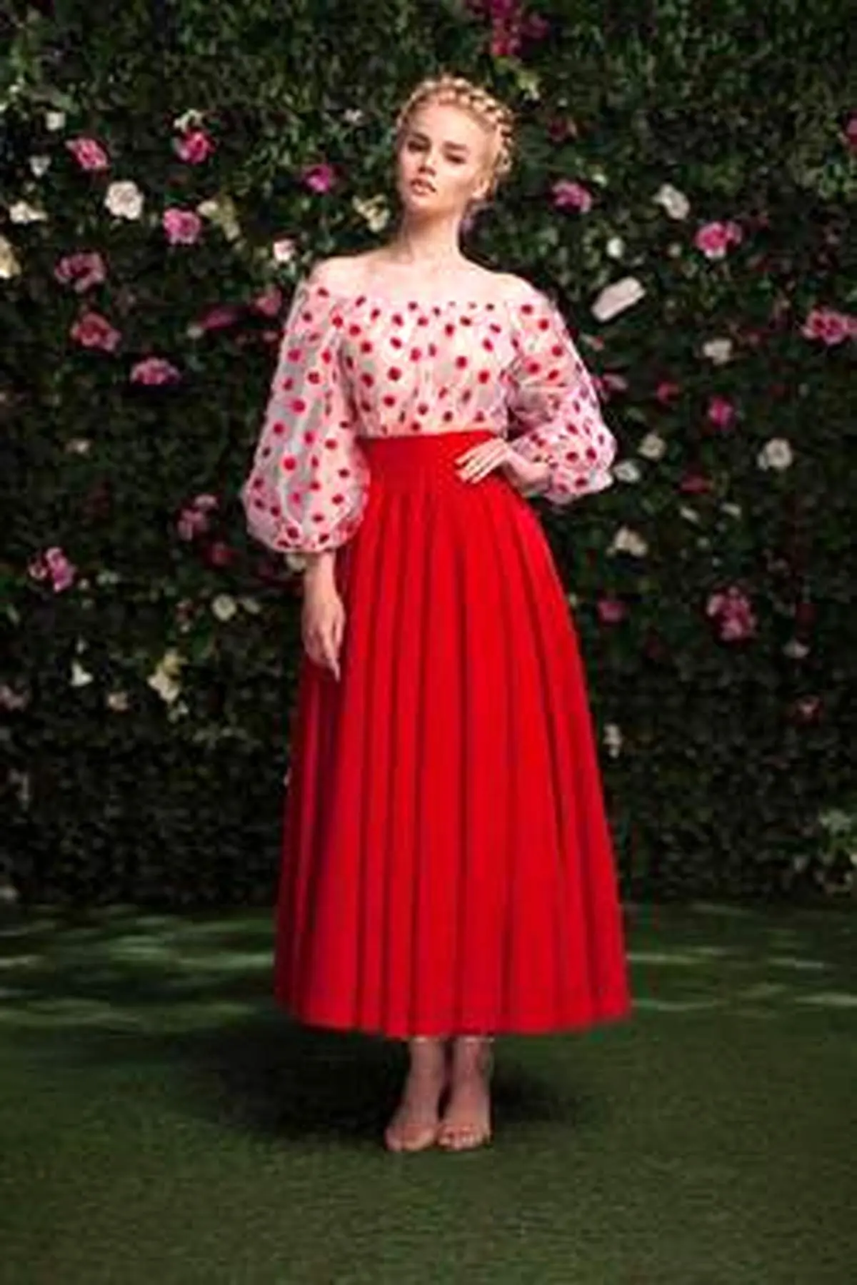 مدل‌های جذاب دامن بلند و نحوه ست کردن آن‌ها