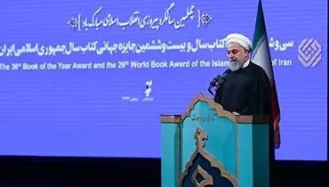 روحانی: با امر و نهی و فیلتر، سوال و شبهه رفع نمی‌شود/ آمریکا می‌خواهد قلم‌ها را بشکند و با تمدن دنیای امروز در حال مبارزه است