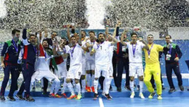 صعود فوتسال ایران به رتبه پنجم جهان