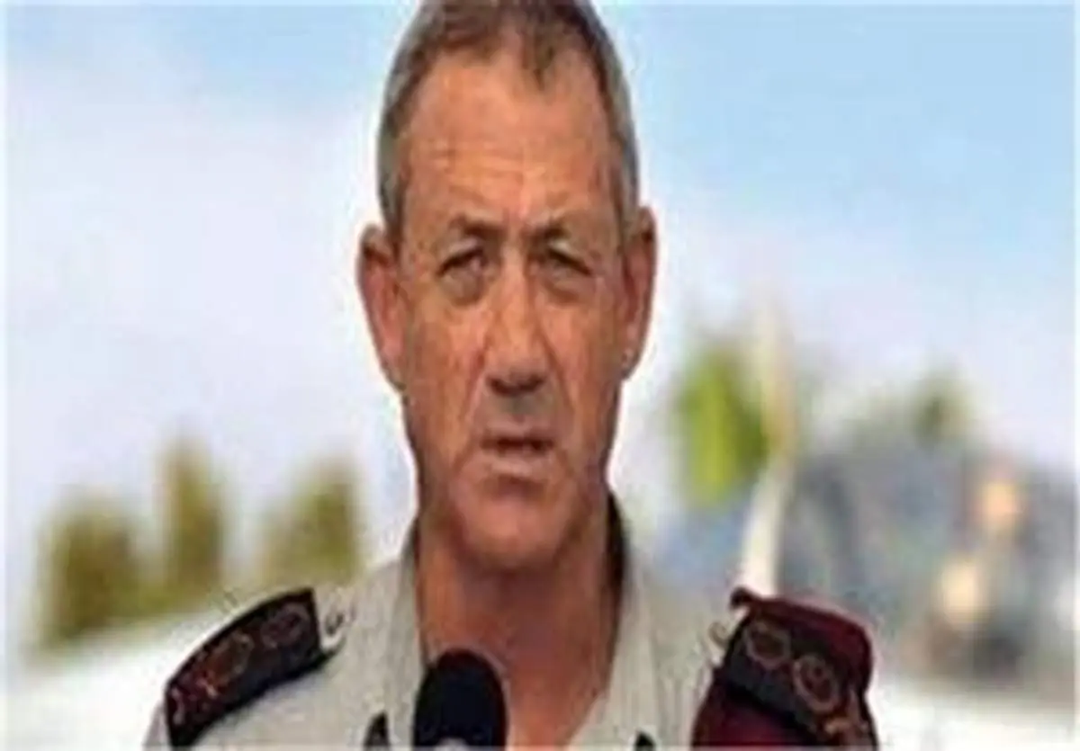 درخواست گانتس برای کناره‌گیری نتانیاهو