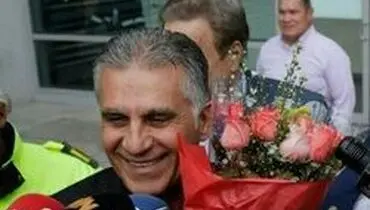 کادر فنی تیم‌ملی ایران در کلمبیا